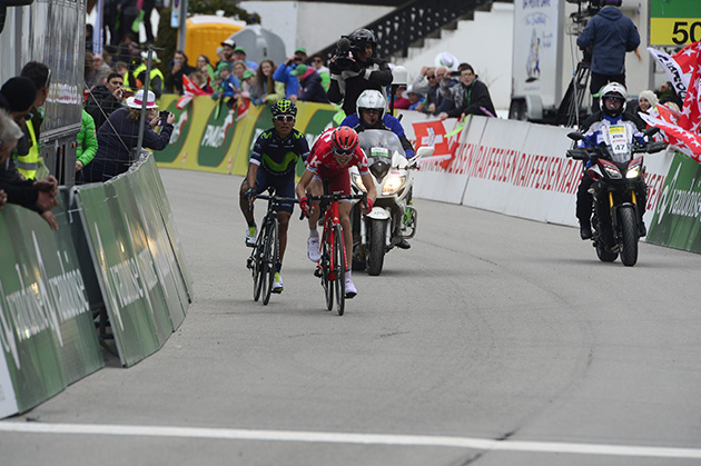 Ilnur Zakarin and Nairo Quintana